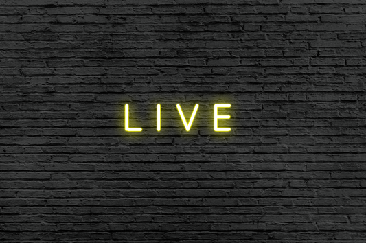 Live Neon Sign