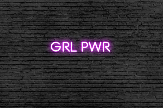 GRL PWR Neon Sign