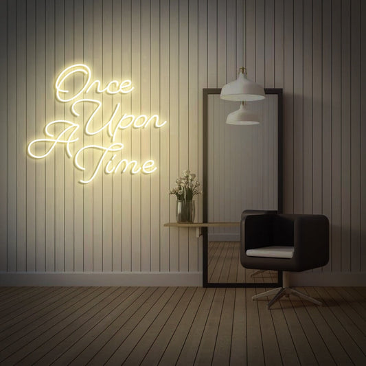 Once Upon A Time Neon Sign