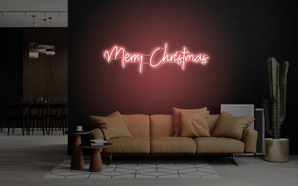 Merry Christmas Neon Sign