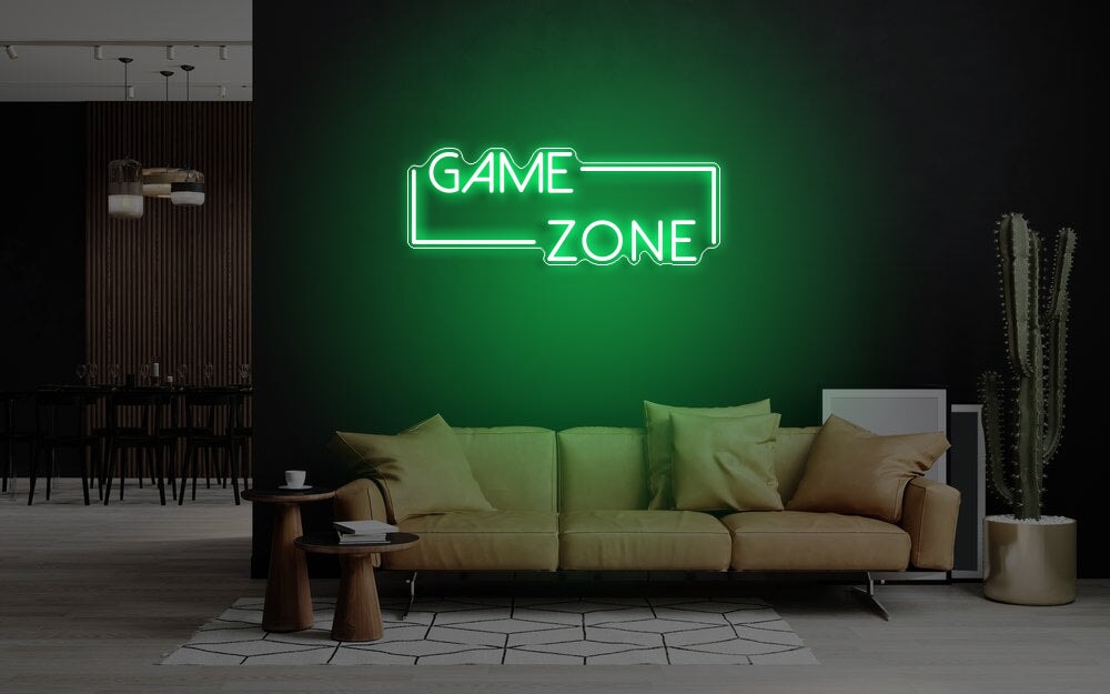 Game Zone Neon Sign