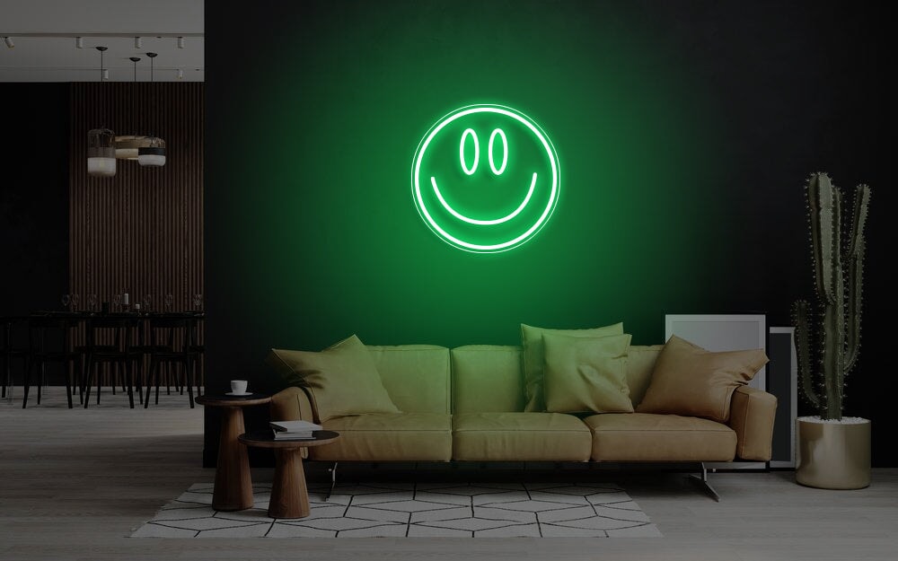 Smiley Face Neon Sign