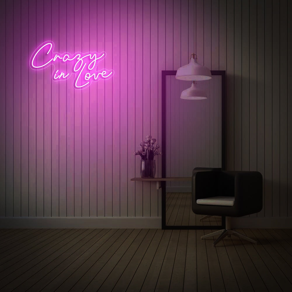 Crazy In Love Neon Sign